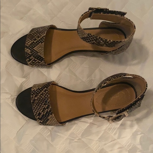 Snakeskin wedge - Picture 2 of 4